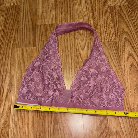Colsie Lace Halter Bralette Size Medium - Picture 3 of 5